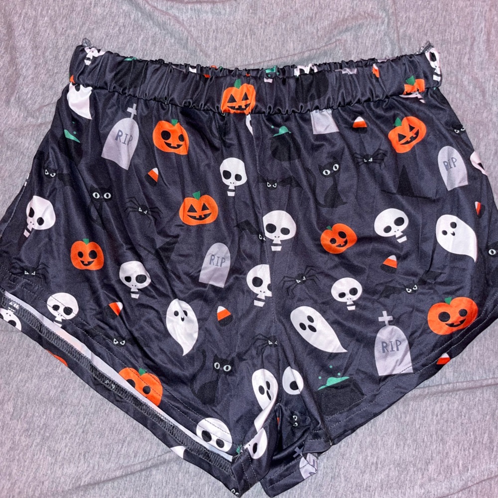 halloween pj shorts